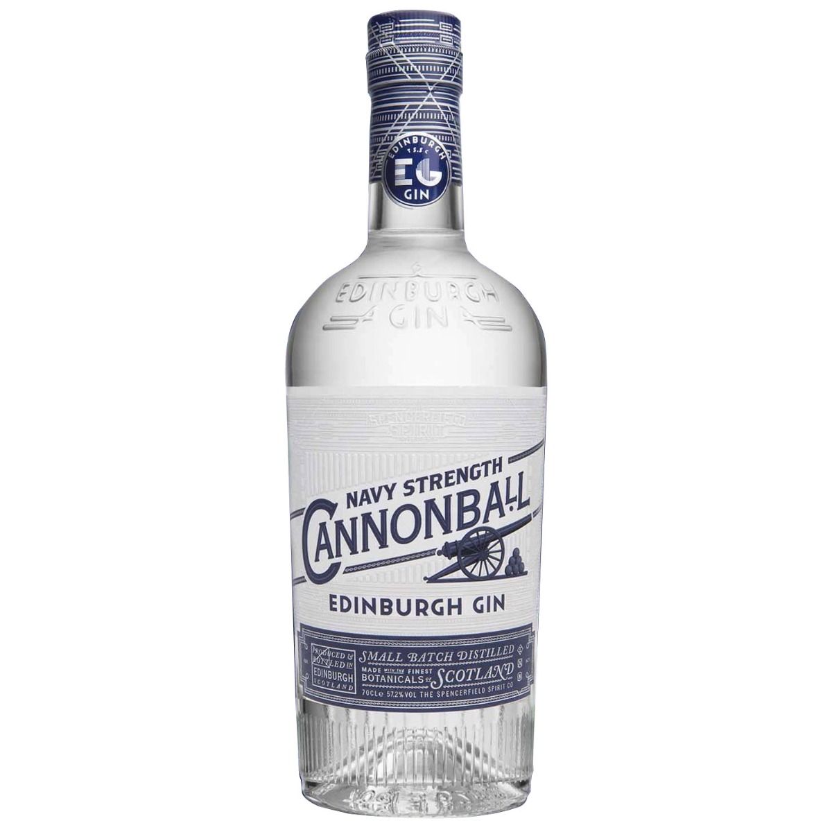 Edinburgh Cannonball Navy Strenght Gin 0,7L