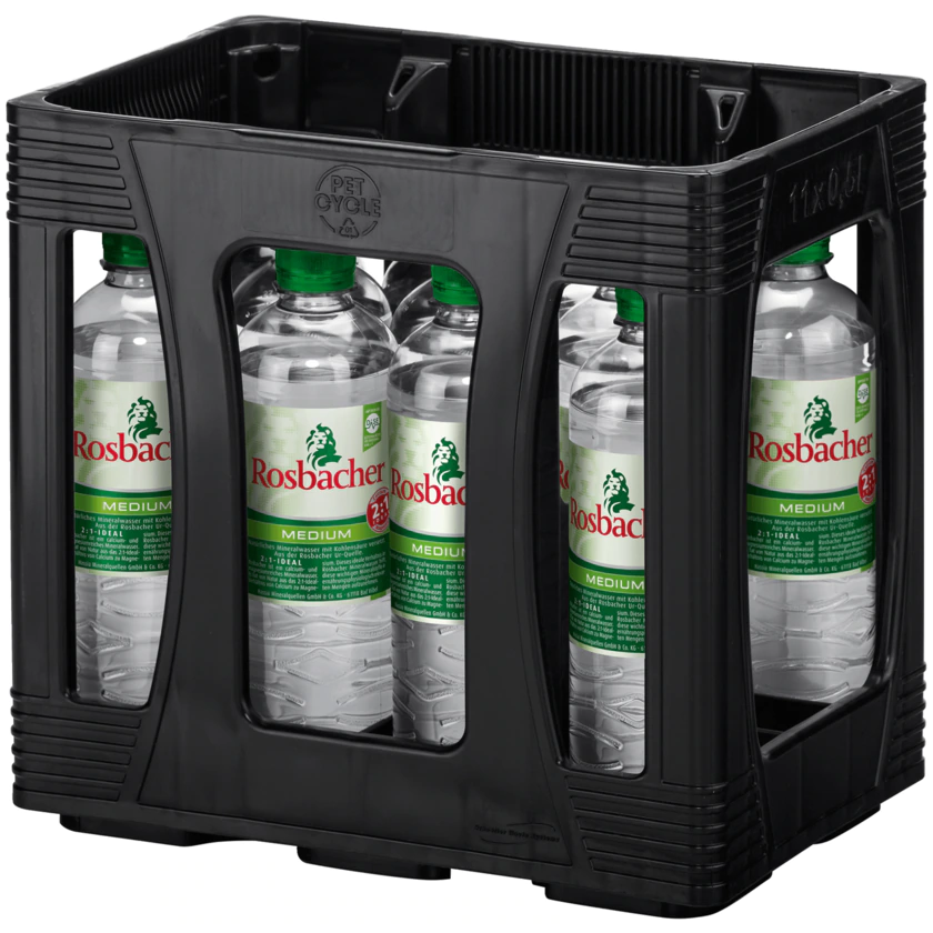 Rosbacher Medium 11x0,5L MEHRWEG (PET)