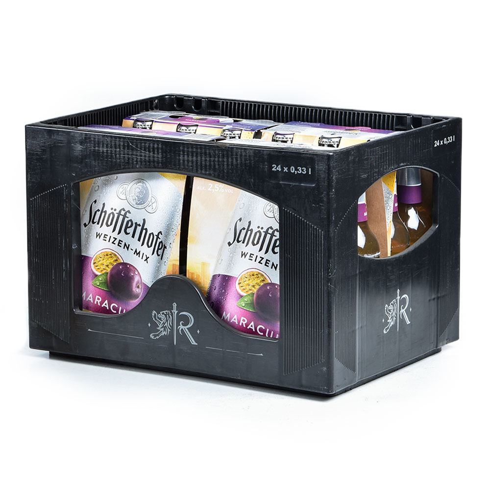 Schöfferhofer Maracuja 24x0,33L MEHRWEG (GLAS)