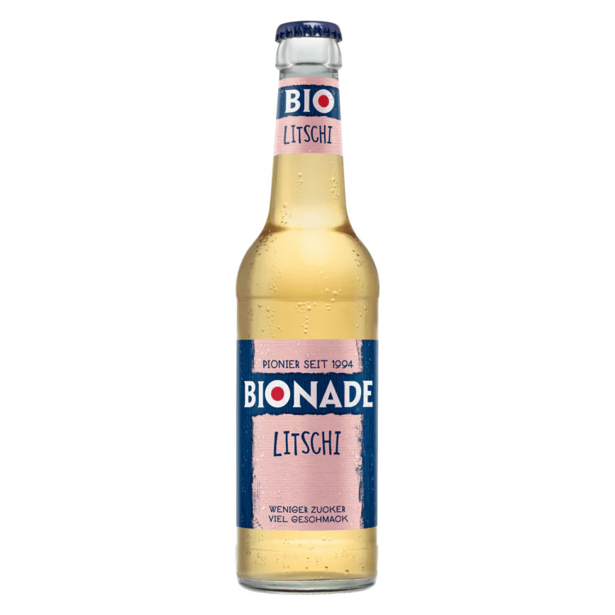 Bionade Litschi 12x0,33L MEHRWEG (GLAS)