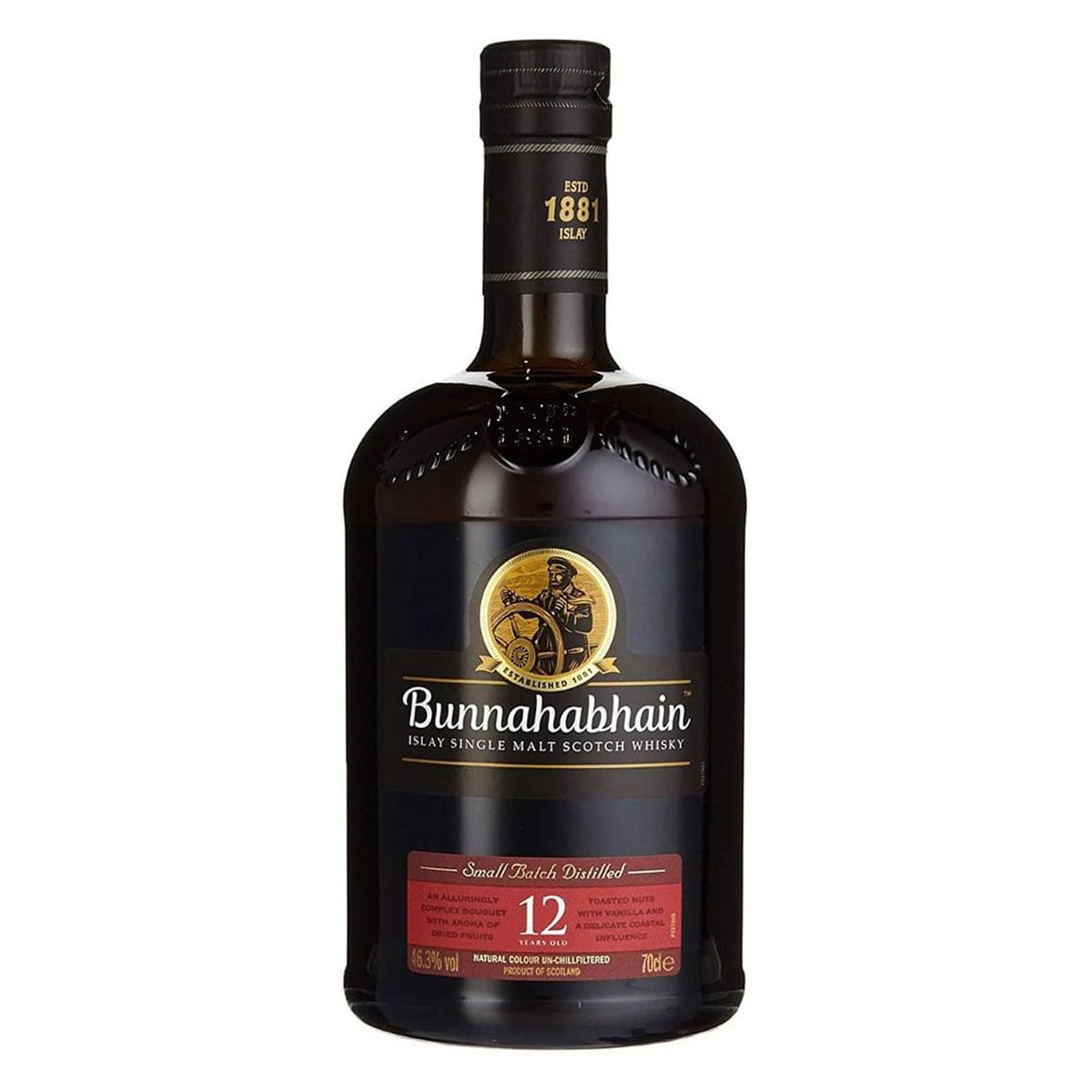 Bunnahabhain 12 Jahre Islay Single Malt Scotch Whisky 0,7L