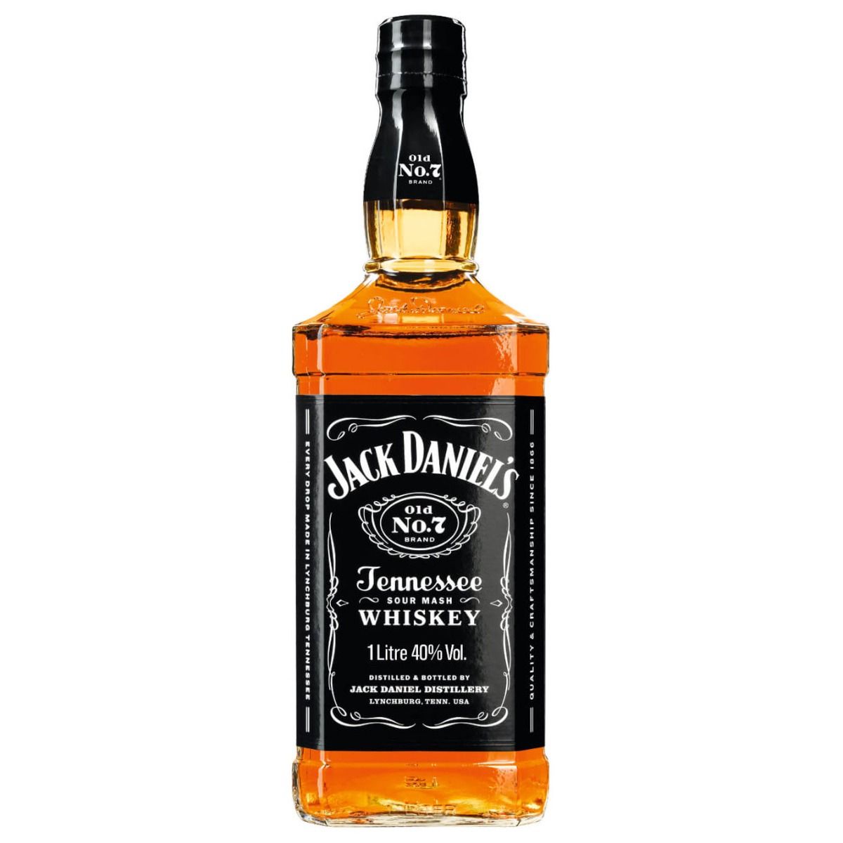 Jack Daniel's Old No.7 Tennessee Whisky 1,0L