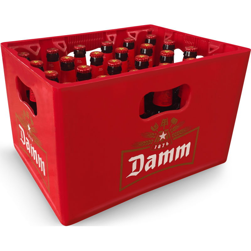 Estrella Damm 24x0,33L MEHRWEG (GLAS)