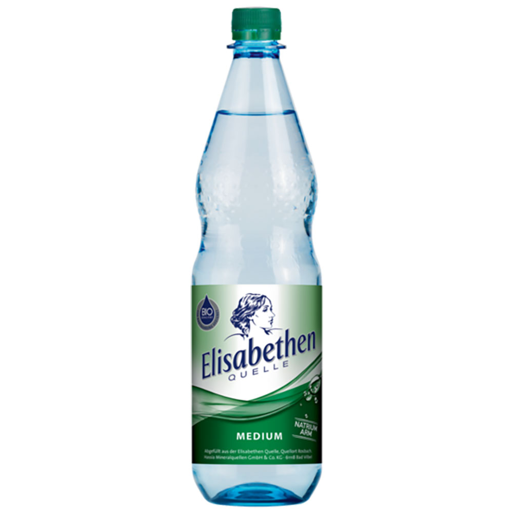Elisabethen Medium Bio 12x1L MEHRWEG (PET)