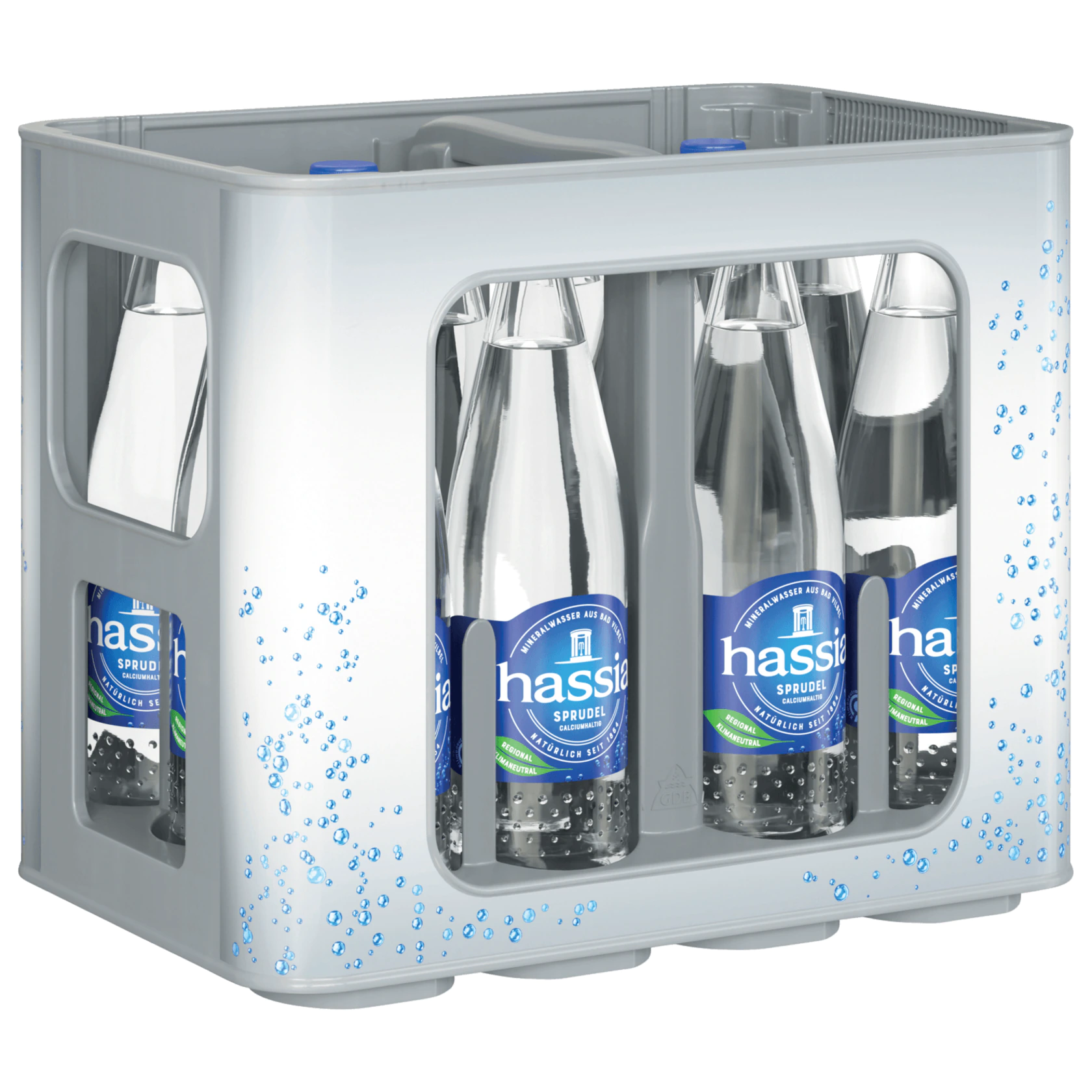 Hassia Sprudel 12x0,75L MEHRWEG (GLAS)