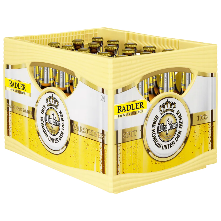 Warsteiner Radler 24x0,33L MEHRWEG (GLAS)