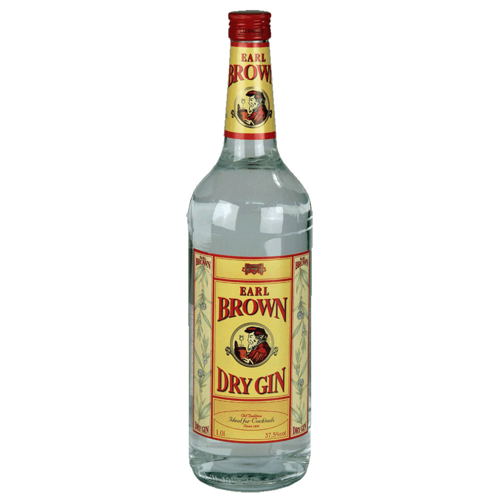 Earl Brown Dry Gin 1,0L