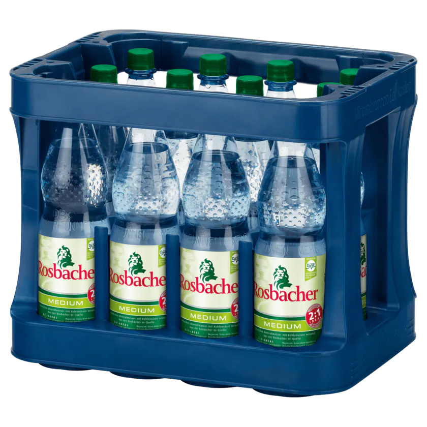 Rosbacher Medium 12x1L MEHRWEG (PET)