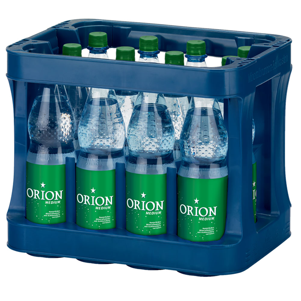 Orion Medium 12x1L MEHRWEG (PET)