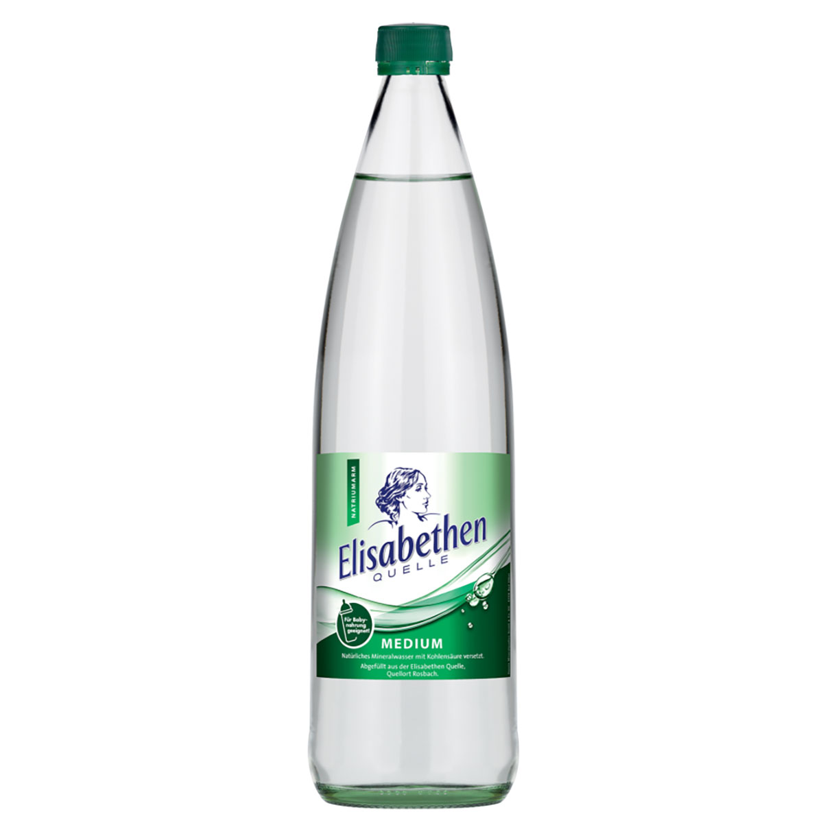 Elisabethen Medium Bio 6x1L MEHRWEG (GLAS)