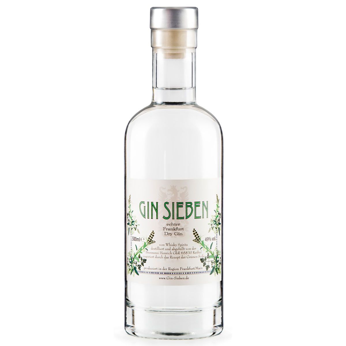 Gin Sieben Echter Frankfurter Dry Gin 0,5L