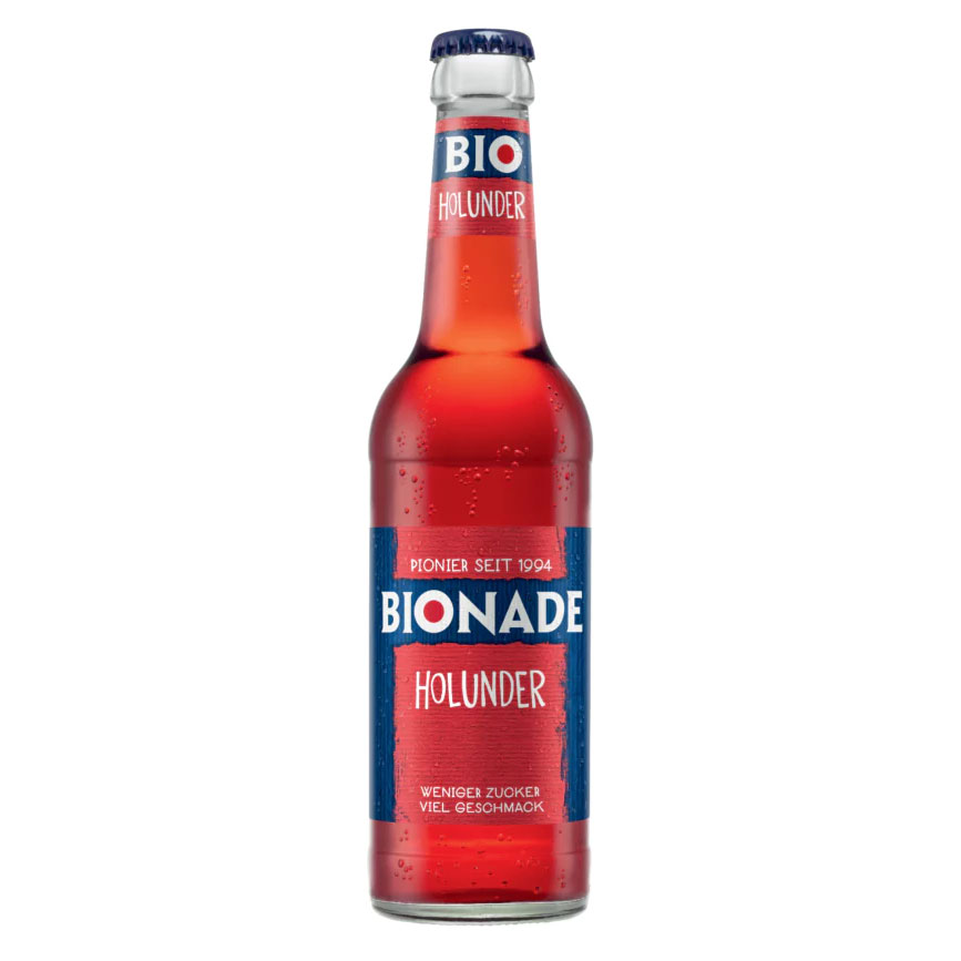 Bionade Holunder 12x0,33L MEHRWEG (GLAS)
