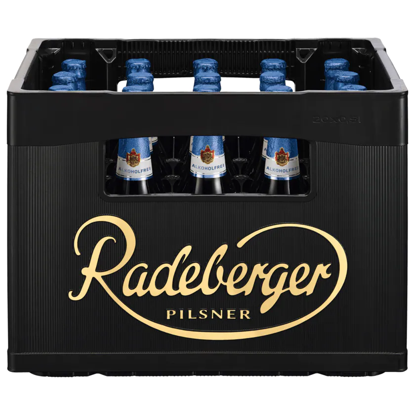 Radeberger alkoholfrei 24x0,33L MEHRWEG (GLAS)