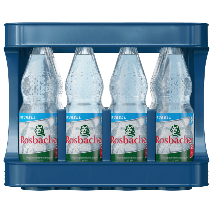 Rosbacher Naturell 12x1L MEHRWEG (PET)